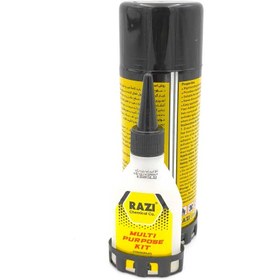 تصویر چسب مایع 123 رازی 400 mle 