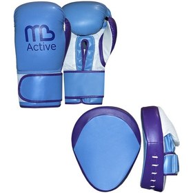 تصویر پک دستکش بوکس و میت پنجه ای ام بی فوم ا MB Pack of Boxing Glove and Claw Mitt MB Pack of Boxing Glove and Claw Mitt