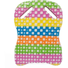 تصویر تخته شنا رنگین کمانی 