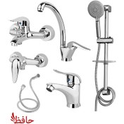 تصویر ست کامل شیرآلات مدل اردکی با ۵ سال ضمانت 
