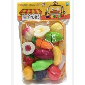 تصویر اسباب بازی مدل ست میوه طرح برشی کد 3069/37 