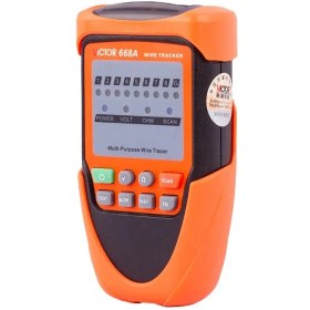 تصویر تستر کابل شبکه و زوج یاب کابل Victor 668A 668A Victor Network Cable Tester & Line Tracer