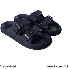 تصویر دمپایی مردانه دوسگک رنگ مشکی 44-45 دمپایی مردانه متفرقه | Other Brand مدل دوسگک