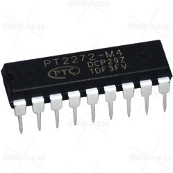 تصویر آیسی دیکودر PT2272-M4S IC Decoder PT2272-M4S