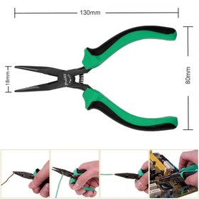 تصویر انبر دم باریک پروسکیت مدل PM-736 Long Nose Plier Pro'sKit PM-736