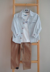 تصویر ست سه تیکه پسرانه ماهان 