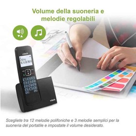 تصویر تلفن بی‌سیم برند VTech LS1000 