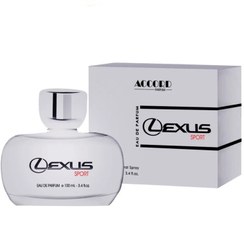 تصویر عطر ادوپرفیوم مردانه رودیر مدل Lexus Sport حجم ۱۰۰ میلی‌لیتر خنک شیرین 
