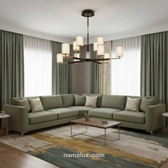 تصویر لوستر شاخه ای SMD کد ۷۵۶۳ 