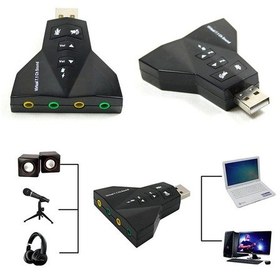 تصویر کارت صدا USB اکسترنال ویپرو 7.1 ا 7.1 External USB Sound Card 7.1 External USB Sound Card