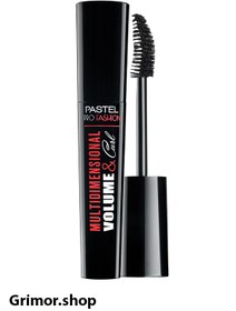 تصویر ریمل حجم دهنده و حالت دهنده پاستل مدل Multidimensional 