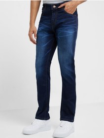 تصویر جین فیت مستقیم برند seventy five Straight Fit Jeans