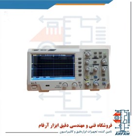 تصویر اسیلوسکوپ دیجیتال owon مدل SDS-1102 digital oscilloscope owon model SDS-1102