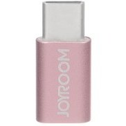 تصویر تبدیل JOYROOM MicroUSB TO Type-C - رزگلد 