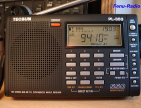 تصویر رادیو تکسان فول موج مدل TECSUN PL-350 