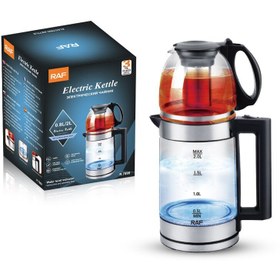 تصویر چای ساز روهمی راف مدل R.7898 ظرفیت ۲ لیتر با کتری پیرکس 