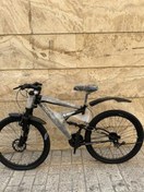 تصویر دوچرخه خاص برند ترینکس سایز 26 حرفه ای 24 دنده و کمک دار 