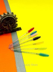 تصویر فرچه صابون ابرو دسته اکلیلی Brow soap brush فرچه صابون ابرو دسته اکلیلی Brow soap brush