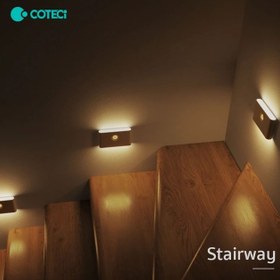 تصویر چراغ هوشمند شارژی قابل اتصال به دیوار کوتتسی 89005 COTECi Motion Sensor LED Light 89005