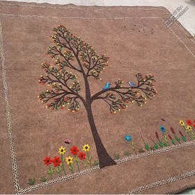 تصویر فرش نمدی 6 متری 