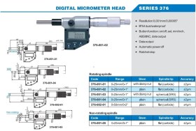تصویر میکرومتر دیجیتال هد 25-0 Accud (آکاد) مدل 376-001-01 