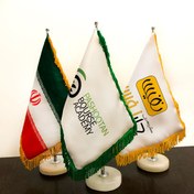 تصویر پرچم رومیزی استند رو میزی پرچم 