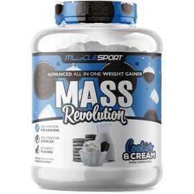 تصویر مس گینر ماسل اسپرت MASS REVOLUTION MASS GAINER MuscleSport 