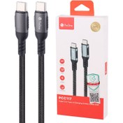 تصویر کابل شارژ 50 واتی Type-C پرووان مدل PCC117 به طول 1.5 متر ProOne PCC117 Type-C Charging And Data Cable