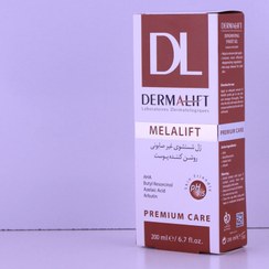 تصویر ژل شست و شوی غیرصابونی روشن‌کننده پوست Melalift درمالیفت 