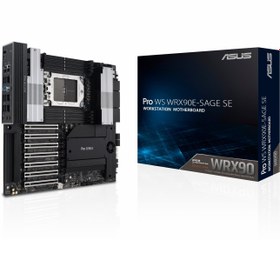 تصویر مادربرد ایسوس مدل Pro WS WRX90E-SAGE SE ASUS Pro WS WRX90E-SAGE SE Motherboard