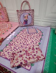 تصویر ست سجاده جانماز و کیف دخترانه با طرح های جذاب 