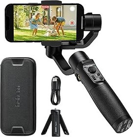 تصویر تثبیت کننده Hohem Gimbal برای تلفن های هوشمند -3 -AXIS GIMBAL برای Android و iPhone 13،12،11 Pro Max ، تثبیت کننده برای ضبط ویدیویی با ردیابی صورت/شی ، 600 چرخش خودکار -ISTeady Mobile Plus hohem Gimbal Stabilizer for Smartphone -3-Axis Phone Gimbal for Android and iPhone 13,12,11 PRO MAX, Stabilizer for Video Recording with Face/Object Tracking, 600 Auto Rotation - iSteady Mobile Plus