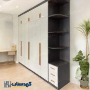 تصویر کمد دیواری مدل الوند 