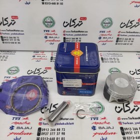 تصویر رینگ و پیستون ( پستان ) موتور پالس ns 150 ان اس تکنو ( سایز 0/75 ) 