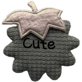 تصویر تیکه دوزی طرح برگ 