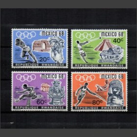 تصویر تمبر المپیک 1968 مکزیک 