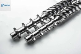 تصویر سیلندر و مارپیچ اکسترودر ال به دی 25 مناسب خط زن و تولید پایین 