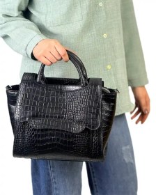 تصویر کیف زنانه چرمی مدل دیان 