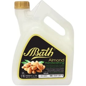 تصویر مایع دستشویی گالونی " بادام " بس 2 - سفید ( 3.5 لیتری ) 