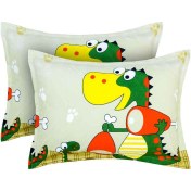 تصویر روبالشی کودک آدنو مدل Dinosaur کد MC01 بسته 2 عددی 