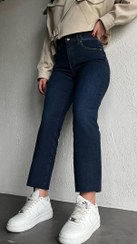 تصویر شلوار جین واید استریت زنانه کشی 