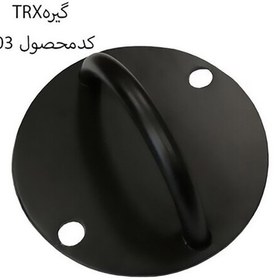 تصویر گیره TRX برند سهند مدل 2 سوراخه و تک شاخ، نگهدارنده دیواری کش های ورزشی TRX (پسکرایه ) 