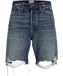 تصویر شلوارک جین زاپ دار مردانه جک اند جونز 12272285 