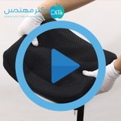 تصویر پشتی کمری طبی خودرویی باراد مدل CAR SEAT LUMBAR BARAD LS4 Barad LS4 Car Seat Lumbar