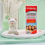 تصویر شربت فروگلوبین  ویتابیوتیکس ۲۰۰ میلی لیتر Feroglobin B12