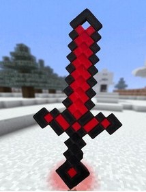 تصویر فیگور شمشیر 20 سانتی ماین کرافت Lades 