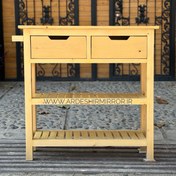 تصویر کافی بار چوبی مدل موکا 