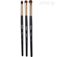 تصویر ست براش 3 عددی فید سایه NM10 گراف GRAPH MAKEUP BRUSH SET WITH NATURAL HAIR FOR EYESHADOW