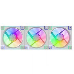 تصویر فن کیس گیم مکس GAMEMAX RD300 White 