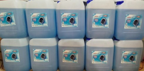 تصویر مایع لباسشویی ۱۰ لیتری فراپاک 